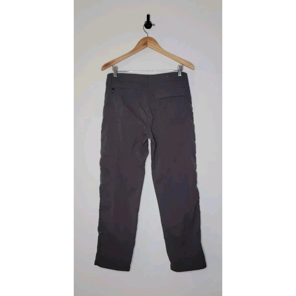 Prana Pants Zion Stretch Gray Cargo Performance Hiking Outdoor Men's Size 32x30